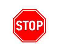 stop sign